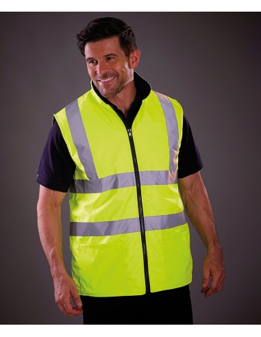 YOK-HV008F-Reversible Fleece Bodywarmer